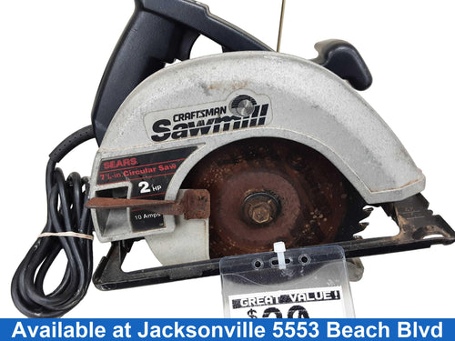 Craftsman 315108230 Black Corded Circular Saw