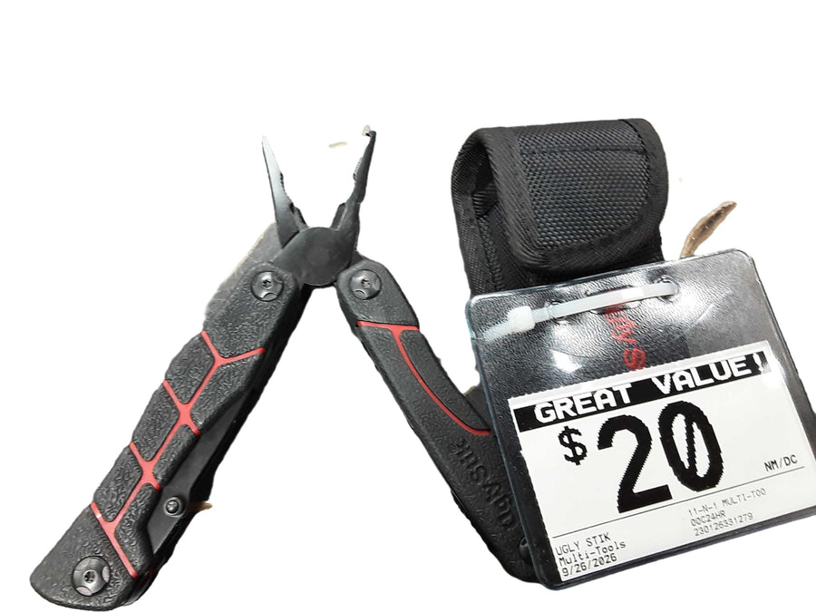 Ugly Stik 11-n-1 Multi-tool Black Multi-Tool