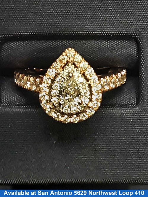 Women's Ring - Rose Gold 14k (.585) 3.9 grams Size 7.5