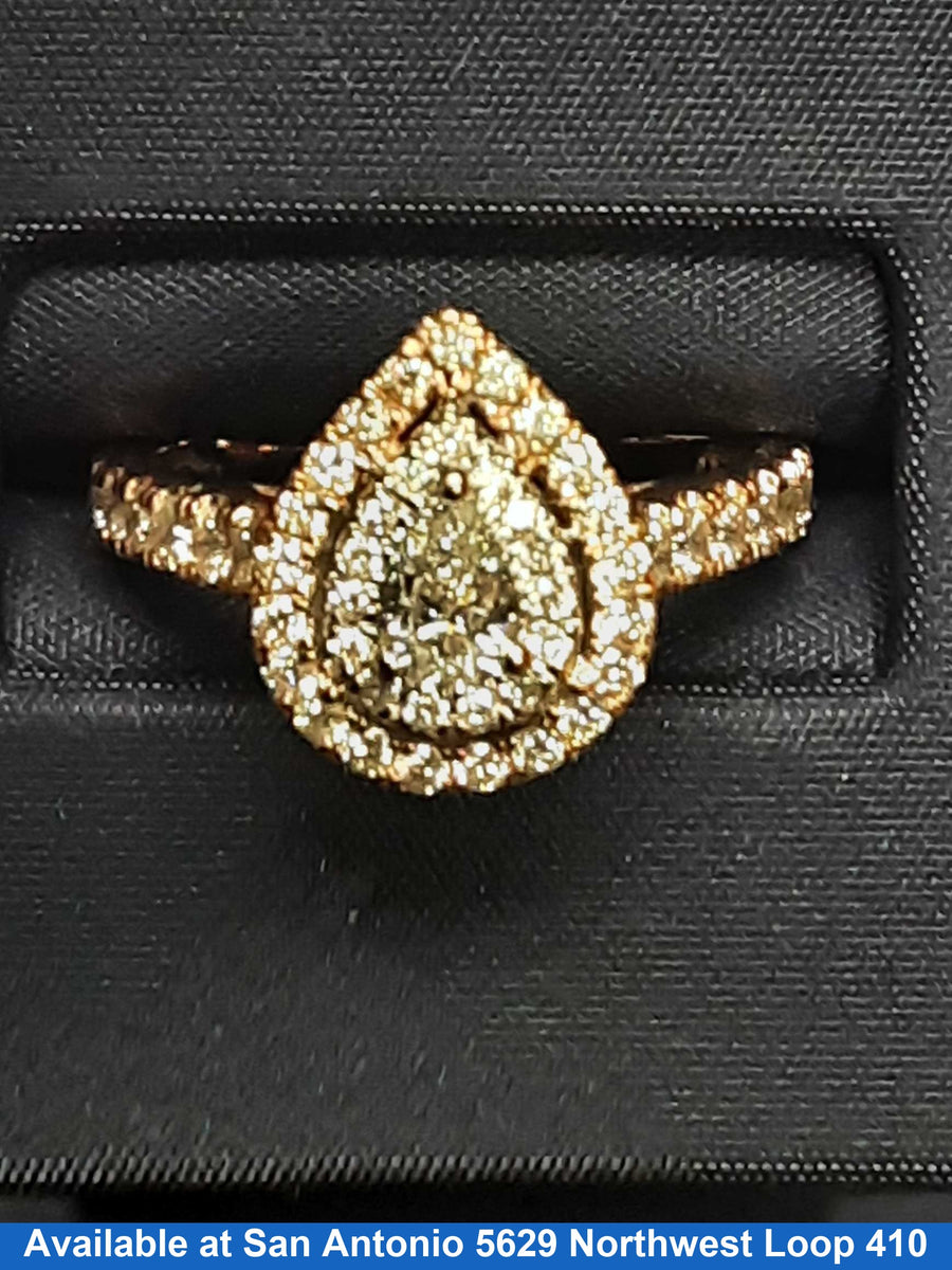 Women's Ring - Rose Gold 14k (.585) 3.9 grams Size 7.5