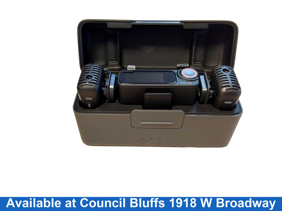 Dji Dmc02 Black Cordless Microphone