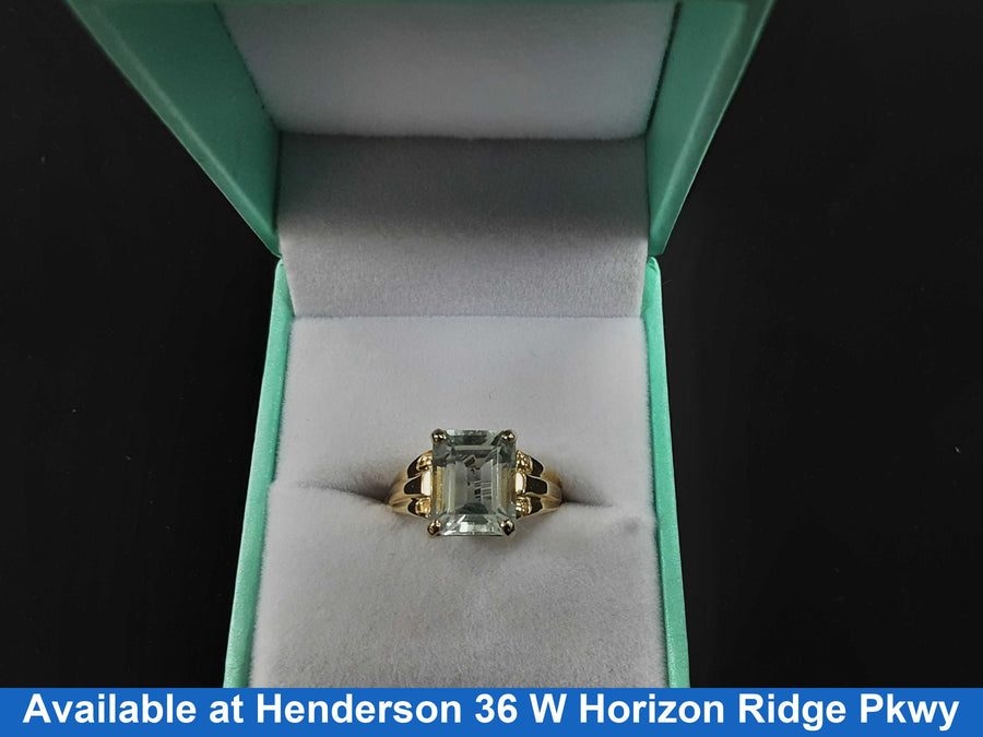 Women's Ring - Yellow Gold 14k (.585) 3.5 grams Size 6