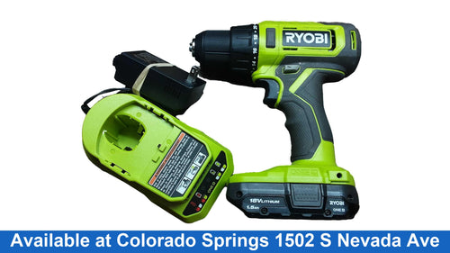 Ryobi Pcl206 Green Cordless Hammer Drill