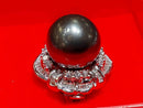 Women's Ring - White Gold 14k (.585) 13 grams Size 5.5