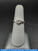 Ring - Wedding Band - White Gold 10k (.417) 2.8 grams Size 20