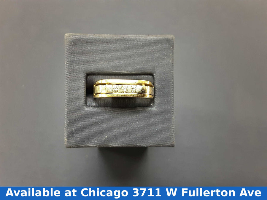 Men's Ring - Yellow Gold 14k (.585) 5.8 grams Size 7