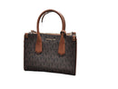 Michael Kors Laila Medium Signature Logo Tote Bag Beige / Tan Purse / Handbag