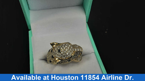 Men's Ring - Yellow Gold 14k (.585) 7.9 grams Size 7.5