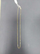 Box Chain - Yellow Gold 14k (.585) 1.6 grams 16 inch