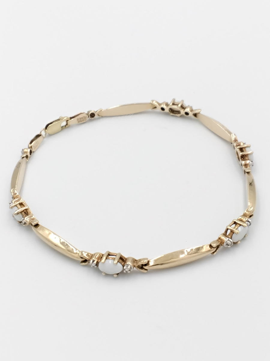 Bracelet - Yellow Gold 10k (.417) 4.2 grams 7 inch