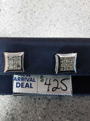 Earrings - White Gold 10k (.417) 2.9 grams