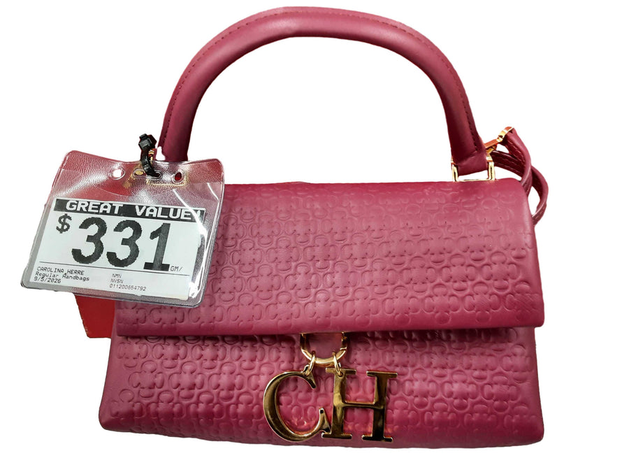 Carolina Herrera Purple Purse / Handbag
