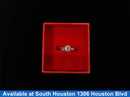 Women's Ring - Solitaire - White Gold 10k (.417) 2.4 grams Size 8.5