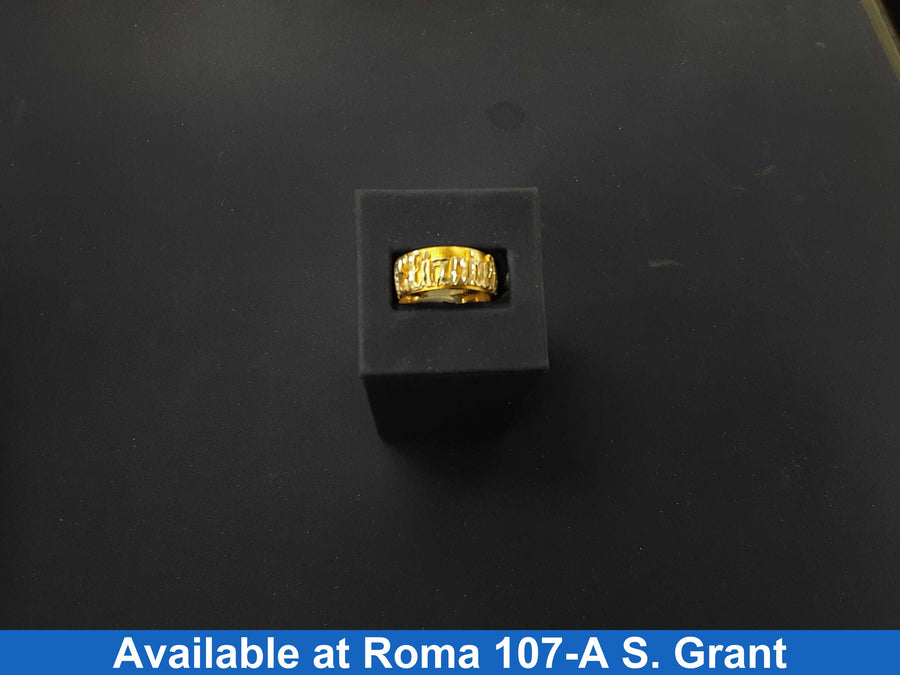 Women's Ring - Yellow Gold 10k (.417) 9.4 grams Size 9