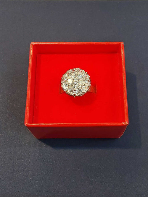 Women's Ring - Yellow Gold 10k (.417) 5.2 grams Size 20