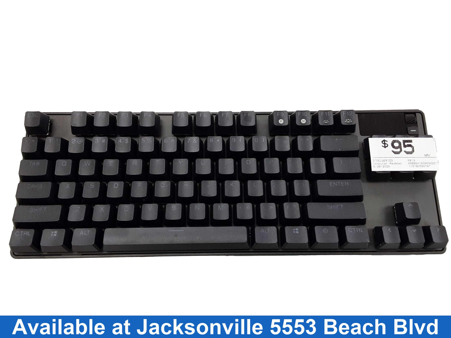 Steelseries Kb19 Black Computer Keyboard