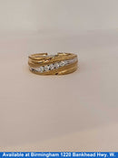 Men's Ring - Yellow Gold 10k (.417) 5.5 grams Size 8.5