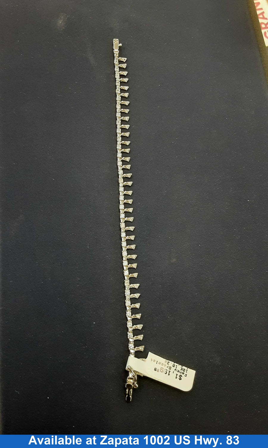 Bracelet - White Gold 10k (.417) 10.3 grams 6 inch