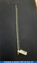 Bracelet - White Gold 10k (.417) 10.3 grams 6 inch