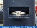 Ring - Engagement Set - White Gold 14k (.585) 5.7 grams Size 5