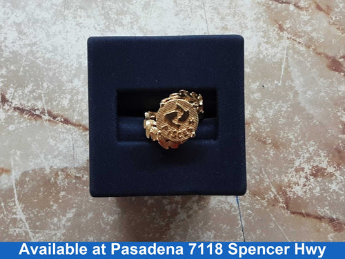 Women's Ring - Yellow Gold 14k (.585) 2.9 grams Size 20