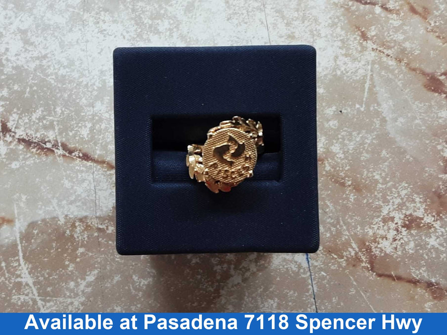 Women's Ring - Yellow Gold 14k (.585) 2.9 grams Size 20