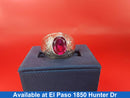 Men's Ring - Yellow Gold 10k (.417) 4.3 grams Size 8