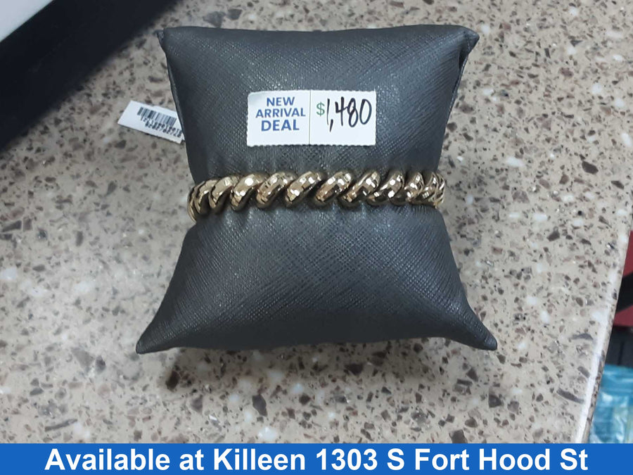Rope Bracelet - Yellow Gold 10k (.417) 14.1 grams 7 inch