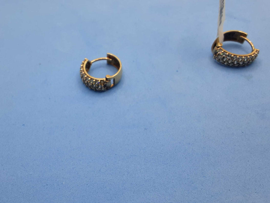 Earrings - Yellow Gold 10k (.417) 3.4 grams