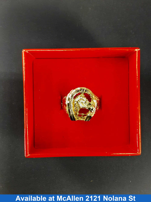 Men's Ring - Yellow Gold 10k (.417) 4.5 grams Size 20