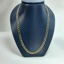 Cuban Link Chain - Yellow Gold 14k (.585) 14.2 grams 20 inch
