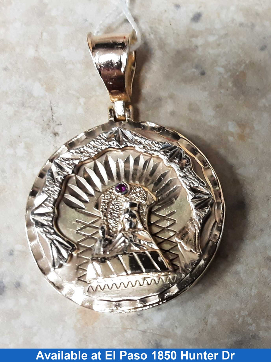 Religious Pendant - Yellow Gold 14k (.585) 13.6 grams