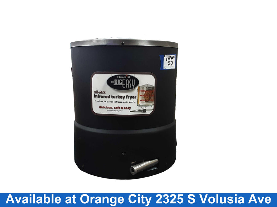 Char Broil Oilless Infrared Turkey Fryer Black Oven