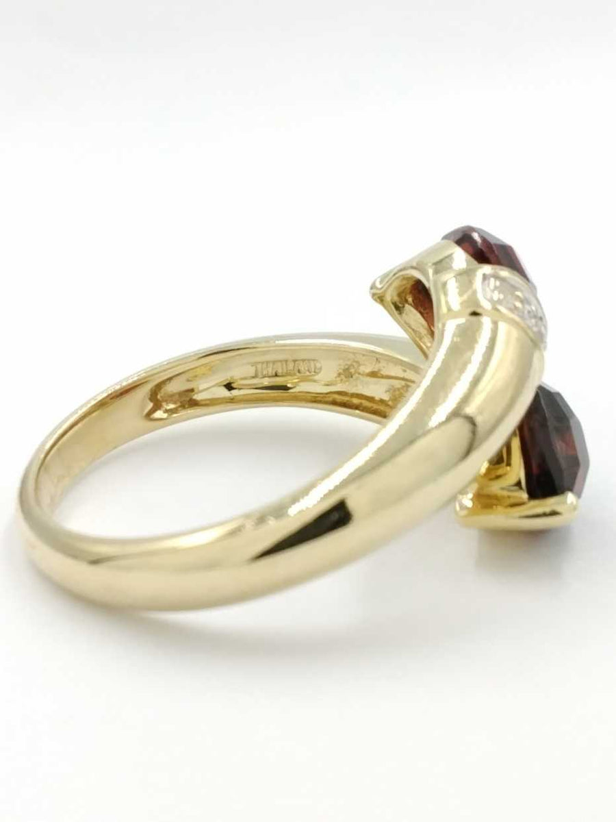 Women's Ring - Yellow Gold 14k (.585) 6.4 grams Size 10