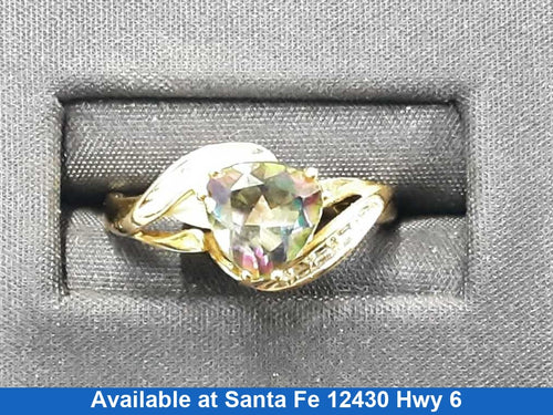 Women's Ring - Yellow Gold 10k (.417) 1.9 grams Size 7