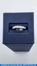 Ring - Wedding Band - White Gold 14k (.585) 2 grams Size 5