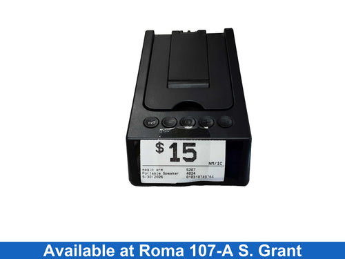 Magic Arm S207 Black Portable Speaker