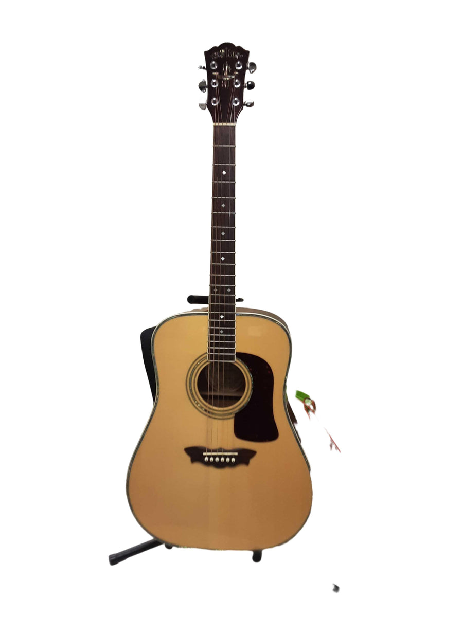Washburn Wd-42s Beige / Tan Acoustic Classic Guitar