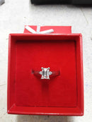 Ring - Wedding Band - White Gold 14k (.585) 3.4 grams Size 5