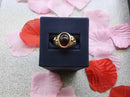 Women's Ring - Tricolor Gold 14k (.585) 6.2 grams Size 7