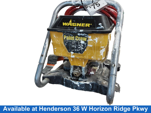 Wagner Pro 130 Yellow Airless Paint Sprayer