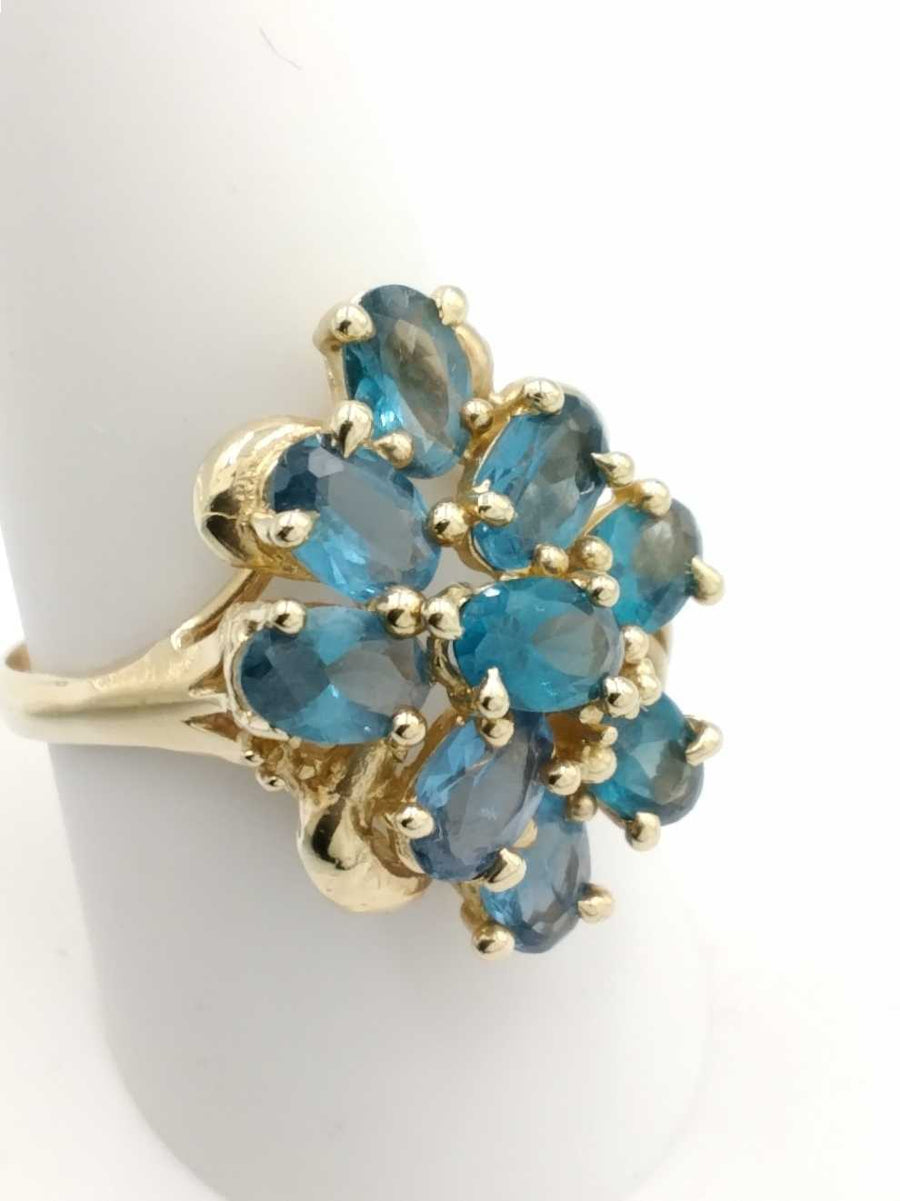 Women's Ring - Yellow Gold 10k (.417) 5.48 grams Size 10