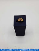 Men's Ring - Yellow Gold 14k (.585) 4.7 grams Size 10.5