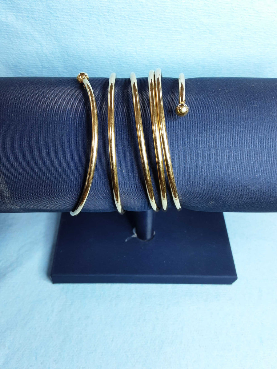 Bangle Bracelet - Yellow Gold 18k (.750) 23.9 grams 7 inch