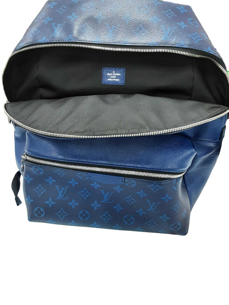 Louis Vuitton Blue Backpack Blue Backpack / Briefcase / Bag