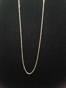 Box Chain - Yellow Gold 18k (.750) 9.4 grams 18 inch
