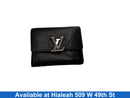 Louis Vuitton Capucines Black Wallet