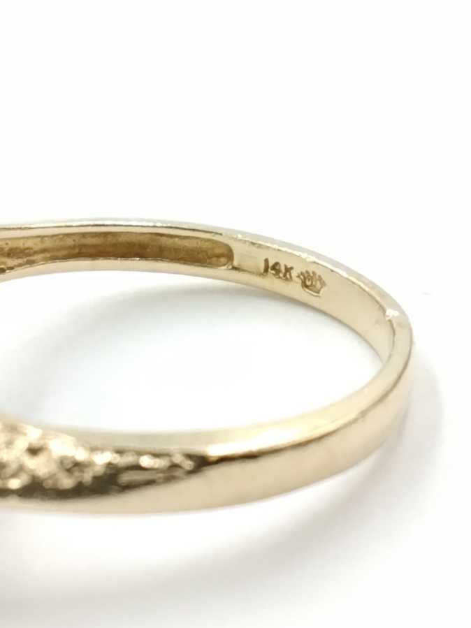 Women's Ring - Yellow Gold 14k (.585) 3.2 grams Size 7