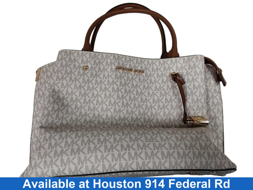 Michael Kors Av-1908 H19 White Purse / Handbag