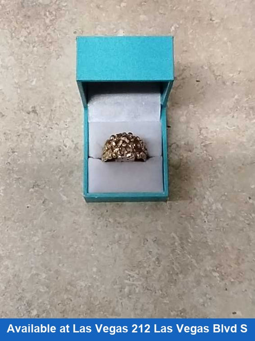 Men's Ring - Yellow Gold 14k (.585) 16.1 grams Size 8.5